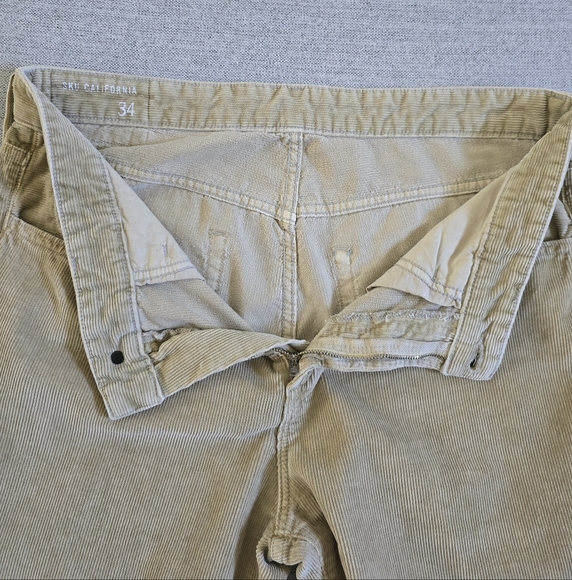 Save Khaki United cider gold corduroy jean style pants - Picture 2 of 4